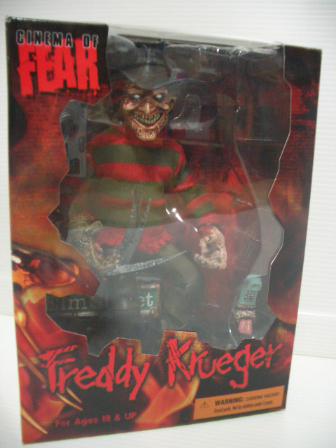 Cinema Of Fear - Rotocast Action Figure: Stylized Freddy Krueger