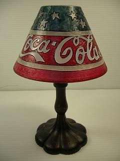 【新品】コカ・コーラ　CANDLE LAMP