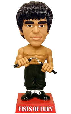 WACKY WOBBLER BOBBLE-HEAD MOVIE LEGENDS FISTS OF FURY