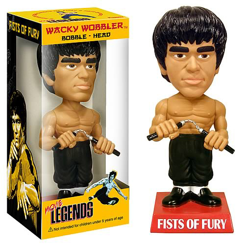 WACKY WOBBLER BOBBLE-HEAD MOVIE LEGENDS FISTS OF FURY