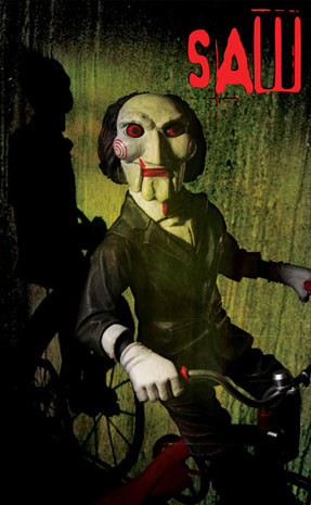 WO\Epybg Jigsaw's Puppet With Tricycle