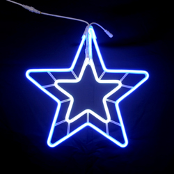 ネオンスター 白・青