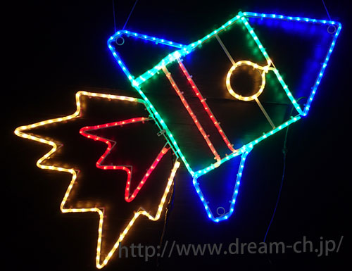 イルミネーション LED ロケット（旧タイプ）