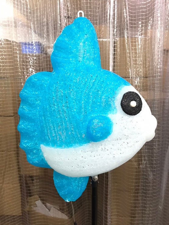 海のイルミネーション